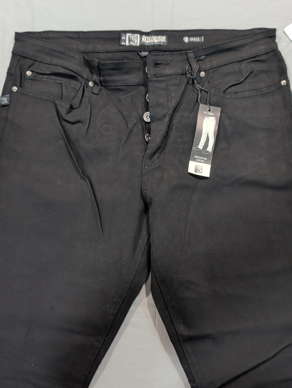 Hot Topic Social Collision Indie Denim - Size 38x30